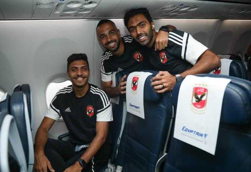 بعثة الأهلي تصل تونس قبل مواجهة الاتحاد المنستيري