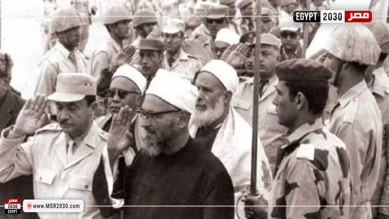 شيوخ الأزهر على الجبهة - أرشيفية