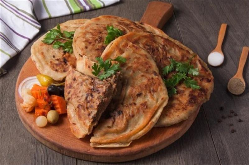 حواوشي البيض والخضراوات