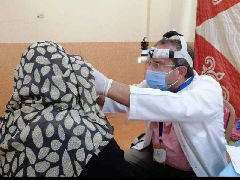 الكشف على 1492 شخصا خلال قافلة طبية لوزارة الصحة بدمياط