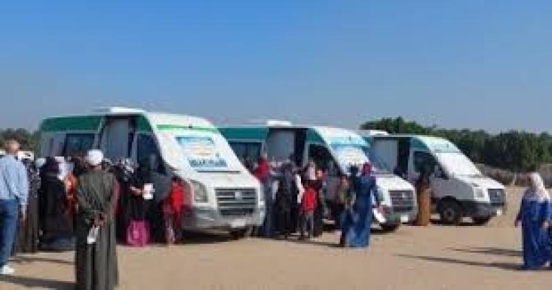 إطلاق 5 قوافل طبية ضمن مبادرة رئيس الجمهورية «حياة كريمة»