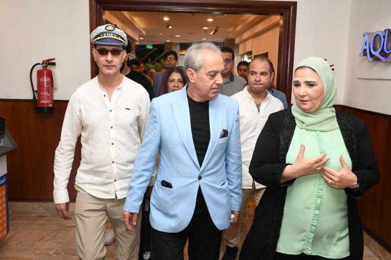 مفاجأة سارة من وزيرة التضامن الاجتماعي بمهرجان الإسكندرية السينمائي لصناع الدراما