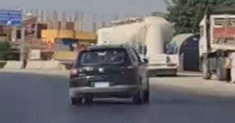 مفاجأة في واقعة سائق طريق الإسماعيلية الطائش