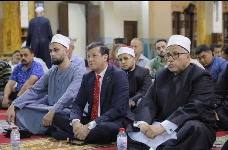 أوقاف دمياط تحتفل بالمولد النبوى الشريف بمسجد البحر