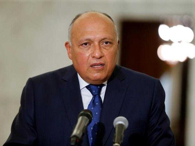 بدء جلسة المباحثات بين شكري ووزير خارجية اليونان