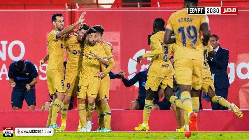 تشكيل برشلونة أمام سيلتا فيجو في الدوري.. ليفاندوفيسكي يقود الهجوم