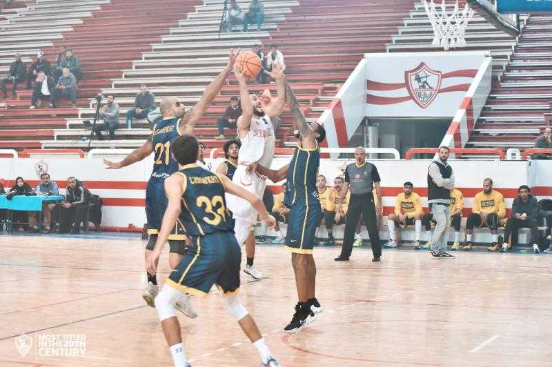 سلة الزمالك تفوز على مصر للتأمين 88-63 استعدادًا للموسم الجديد