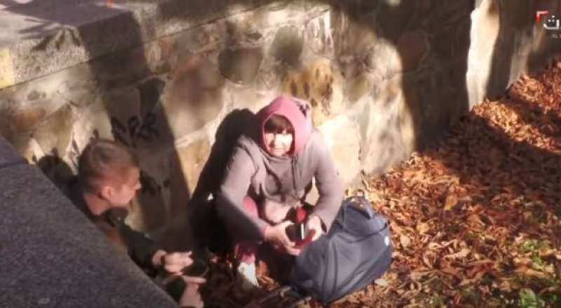 صورة من مقطع الفيديو