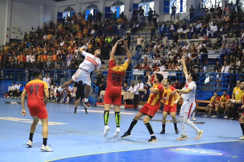 الزمالك والترجي كرة يد