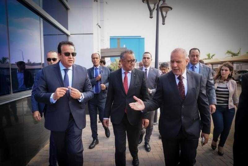 وزير الصحة ومدير منظمة الصحة العالمية يبحثان التوسع فى إنتاج الأدوية واللقاحات
