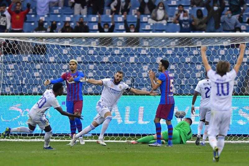 موعد مباراة ريال مدريد وبرشلونة القادمة في الدوري الإسباني والقنوات الناقلة