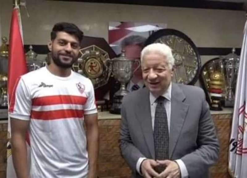مرتضى منصور ومصطفى شلبي
