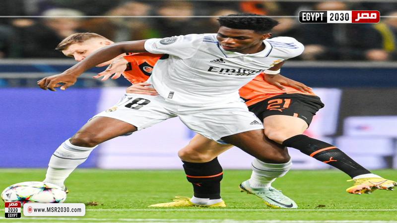 الشوط الأول.. التعادل السلبي يسيطر على مباراة ريال مدريد وشاختار
