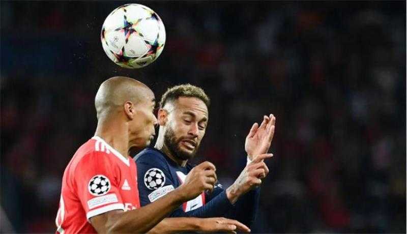 بنفيكا يتعادل أمام باريس سان جيرمان في دوري أبطال أوروبا