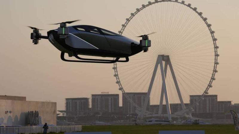 دبي تشهد أول تحليق لسيارة Xpeng الكهربائية الطائرة