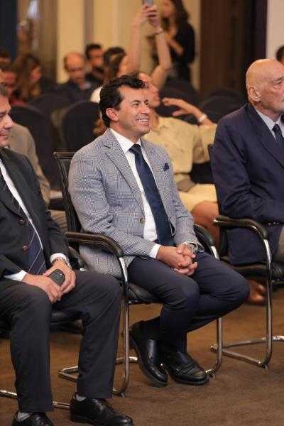 وزير الرياضة يشهد مؤتمر الإعلان عن تنظيم أضخم ماراثون بمنطقة الأهرامات في ديسمبر المقبل