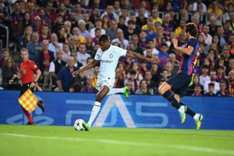 الشوط الأول.. برشلونة يتقدم على إنتر ميلان في أبطال أوروبا