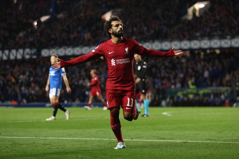 عودة محمد صلاح.. فرعون ليفربول يتألق ويحرز هاتريك في رينجرز في أبطال أوروبا