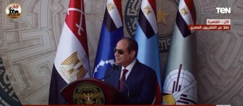 السيسي: «الأمور دايما متغيرة وبنتغلب على الصعاب بمشيئة الله» فيديو
