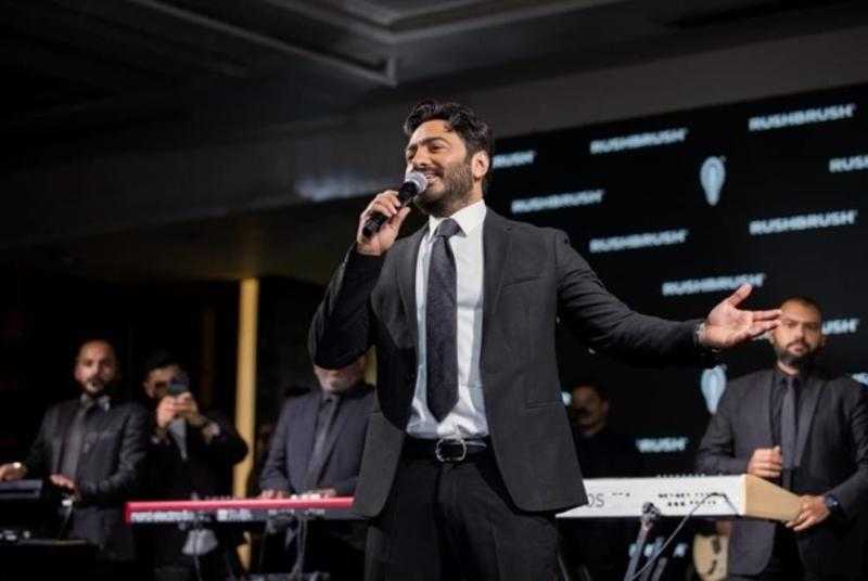 تفاصيل حفل تامر حسني في زيد بارك