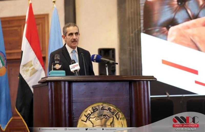 محافظ الغربية يشارك باحتفالية جامعة طنطا باليوبيل الذهبى