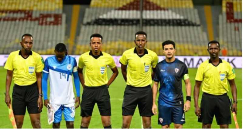حافلة الزمالك تصل استاد برج العرب لمواجهة فلامبو البوروندي
