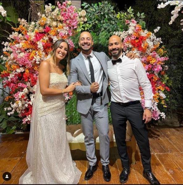 رقص جيلان علاء في حفل زفافها «صور»