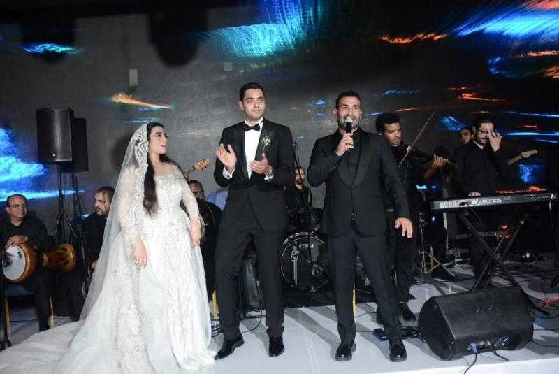 بوسى وأحمد سعد يشعلان حفل زفاف رغد وشهاب بحضور نجوم المجتمع | صور