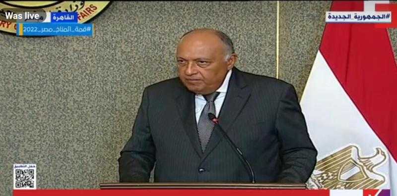 وزير الخارجية لنظيره الهندي: «نعمل على تحقيق أهدافنا التنموية»