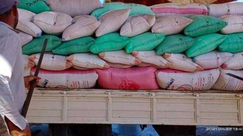 ضبط 20 طن أرز شعير فى السوق السوداء بالدقهلية