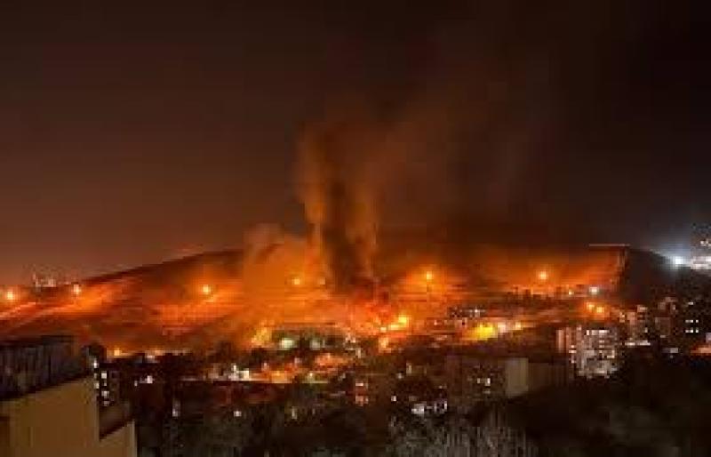 حريق سجن إيفين