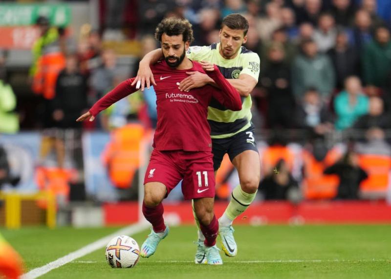 محمد صلاح ضد مانشستر سيتي