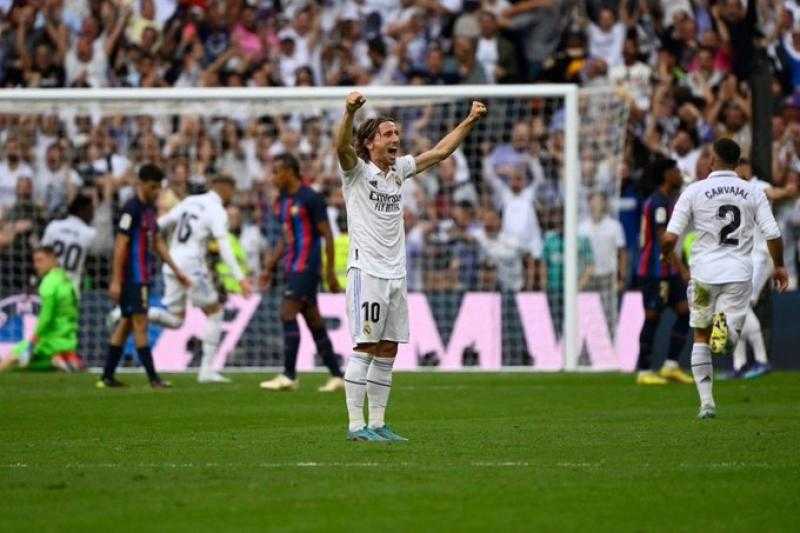 مودريتش بعد الكلاسيكو: نحن سعداء