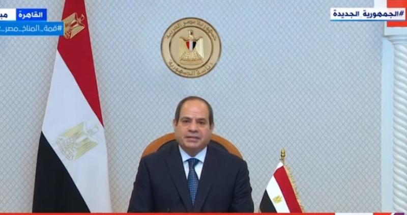 السيسي: البشرية وصلت لمرحلة حرجة بسبب التطور المتسارع للحضارة الحديثة
