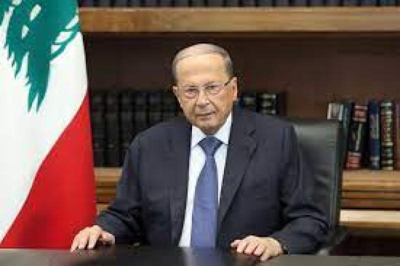  الرئيس اللبناني ميشال عون 