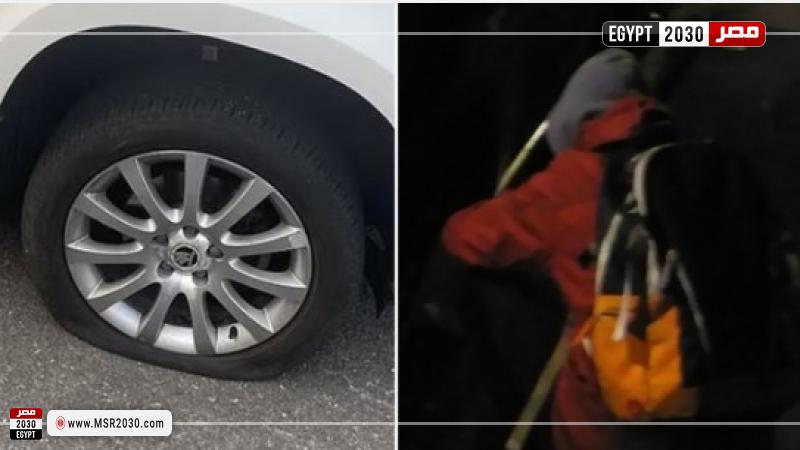بريطانية تعترف بتخريب 100 إطار سيارة دفع رباعى خلال شهر