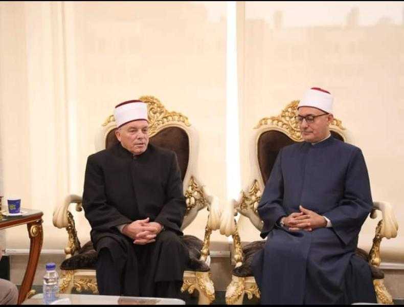 أمين «البحوث الإسلامية» يلتقي مفتي مقدونيا الشمالية لبحث أوجه التعاون