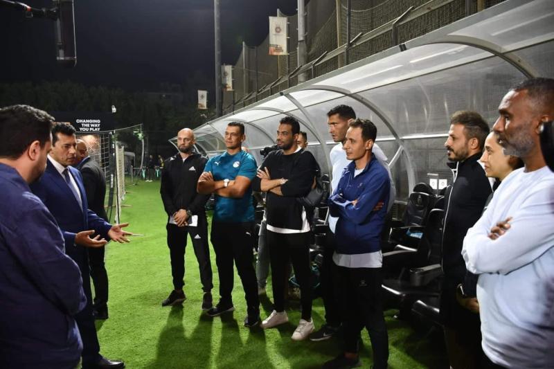 وزير الرياضة يشهد اختبارات الأداء للمشاركين بمشروع «كابيتانو مصر»