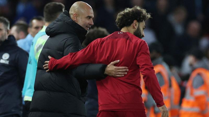 محمد صلاح وبيب جورديولا