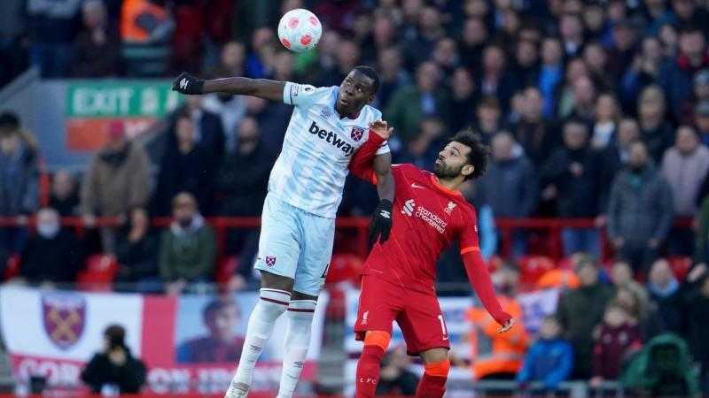 مشاهدة مباراة ليفربول ووست هام بالدوري الإنجليزي اليوم