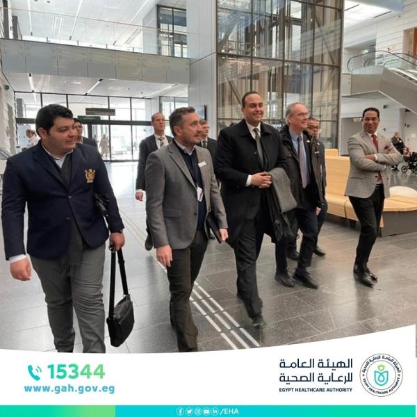 السبكي خلال الزيارة