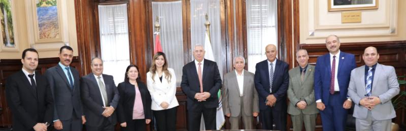 وزير الزراعة يبحث مع التحالف الوطني للعمل الاهلي التنموي تدشين مبادرة زراعة 150 ألف فدان قمح 