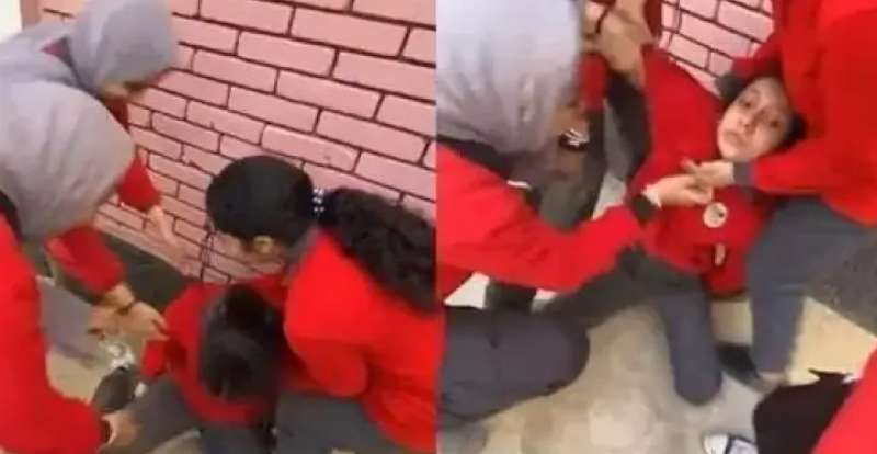 أطفال ينفذون تجربة تحدي الموت