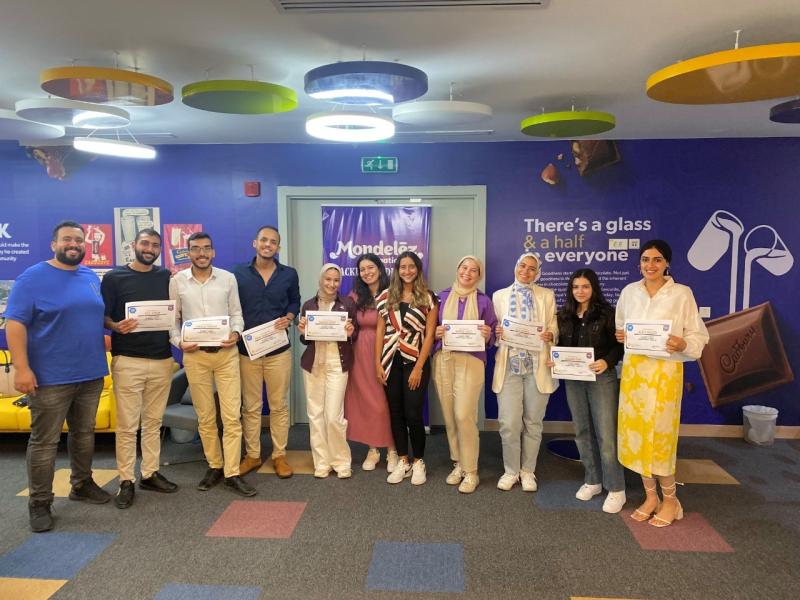 مونديليز إيجيبت فودز تحتفل بتخريج دفعة جديدة من برنامج التدريب الصيفي