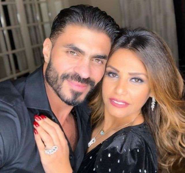 خالد سليم وزوجته