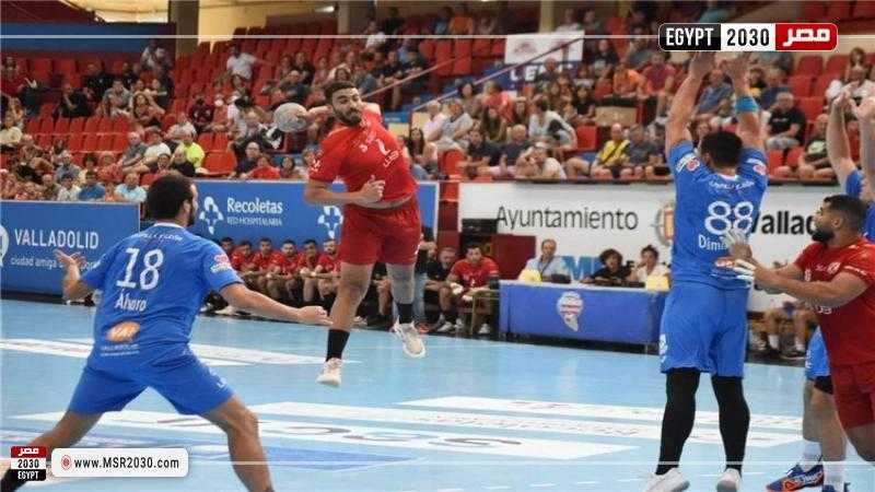 الأهلي يتأخر في الشوط الأول أمام ماجدبيرج في كأس العالم لليد