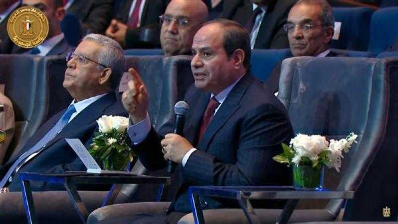 الرئيس السيسي: لولا اكتشاف حقل ظُهر لكانت مصر «مُظلمة»