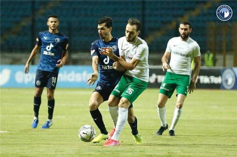 الشوط الأول.. التعادل السلبي يسيطر على مباراة بيراميدز والمصري في الدوري