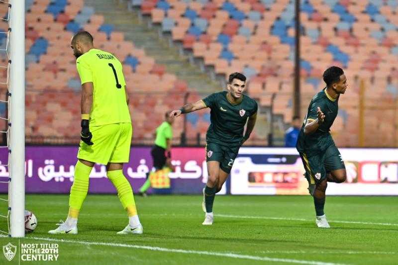 الزمالك يتخطى سيراميكا كليوباترا بهدفين مقابل لاشئ