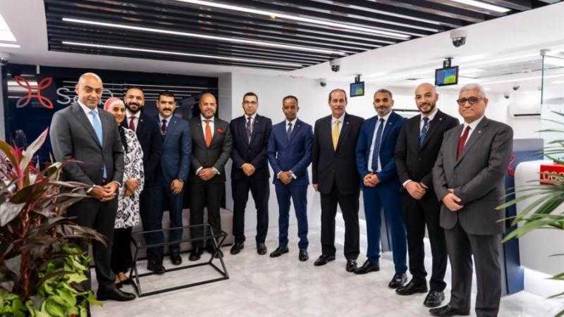 افتتاح فرع بنك saib الجديد بوسط البلد